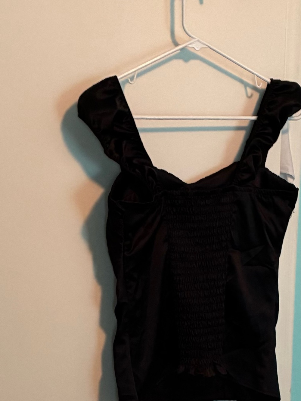 XOXO black camisole/ corset top